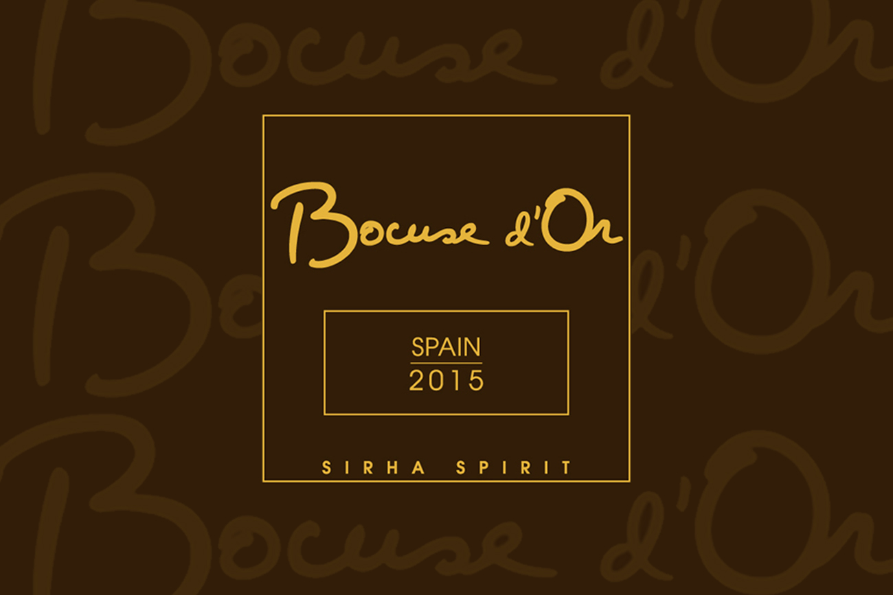 Diseño y producción de elementos gráficos para Bocuse d'or Spain por Quadro4